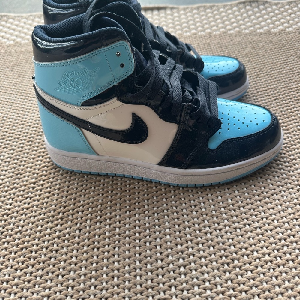 Air Jordan 1 High-Top Sneakers Blue Chill